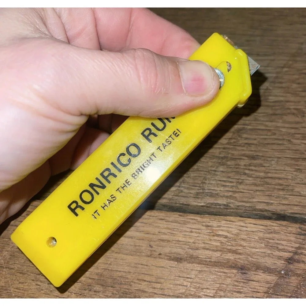 Ronrico Rum - Vintage Box Cutter - Grocery Store Cutter